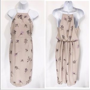 Asos Blush Midi Dress